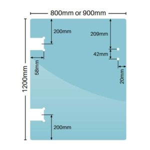 SOFT CLOSE - Pool Gate to Wall/Post - 12mm