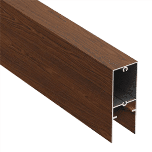 Alumawood XPRESS Screening - 120 x 45mm Patented Sliding Gate BOTTOM RAIL - KWI