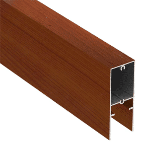 Alumawood XPRESS Screening - 120 x 45mm Patented Sliding Gate BOTTOM RAIL - WRC