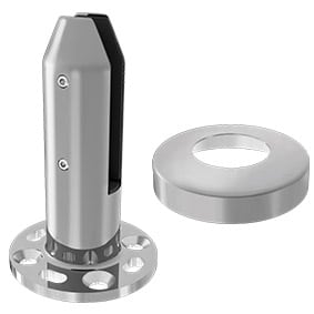 BASE PLATE Spigot - Round - Adjustable