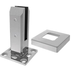 BASE PLATE Spigot - Square - Adjustable