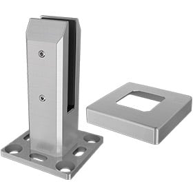 BASE PLATE Spigot - Square - Adjustable