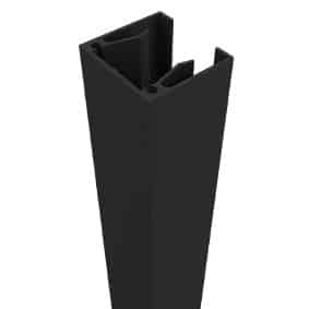 QUICKSCREEN PLUS - PATENDED ALUMINIUM SIDE FRAME FOR TIMBER DECKING/SLAT - MN