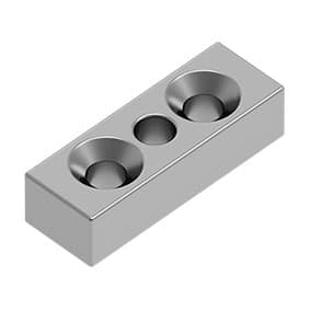 BASE/TOP PLATE - Centre Support Rail - M