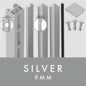 XPS - GATE KIT 9MM - For Lever/Knob - S