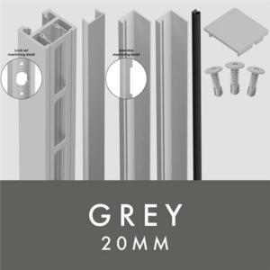 XPS - GATE KIT 20MM  - For Lever/Knob - G