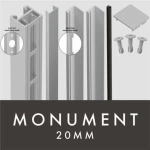 XPS - GATE KIT 20MM  - For Lever/Knob - MN