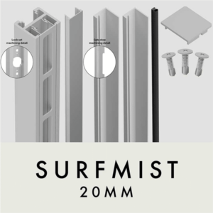 XPS - GATE KIT 20MM  - For Lever/Knob - SM