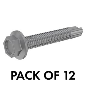 XPRESS PLUS Screening - 12G x 40mm Hex Flange Head - M