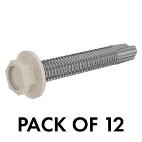 XPRESS PLUS Screening - 12G x 40mm Hex Flange Head - P