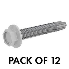 XPRESS PLUS Screening - 12G x 40mm Hex Flange Head - S
