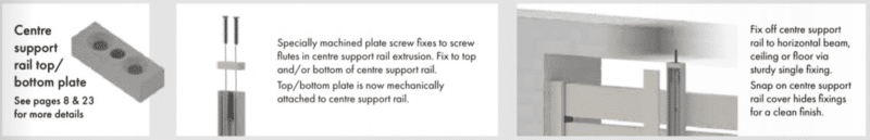 BASE/TOP PLATE - Centre Support Rail - MN - Image 2