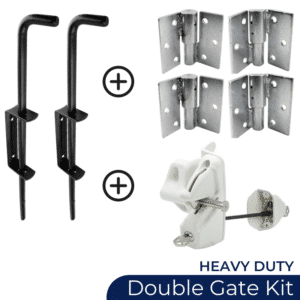 Double Gate Kit - Heavy Duty White