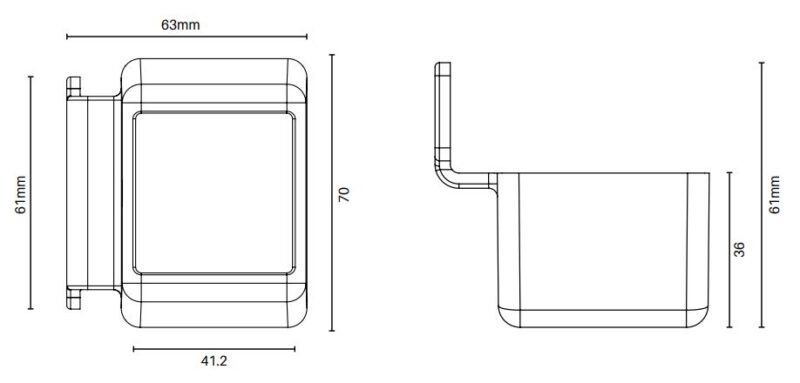 4x Heavy Duty Security Fence Brackets - Image 2