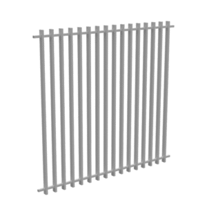 PoolSafe BARR Panel - 1200H x 2205W - Aluminium - White