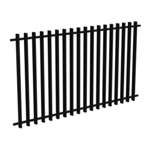 PoolSafe BARR Panel - 1200H x 2205W - Aluminium - Black