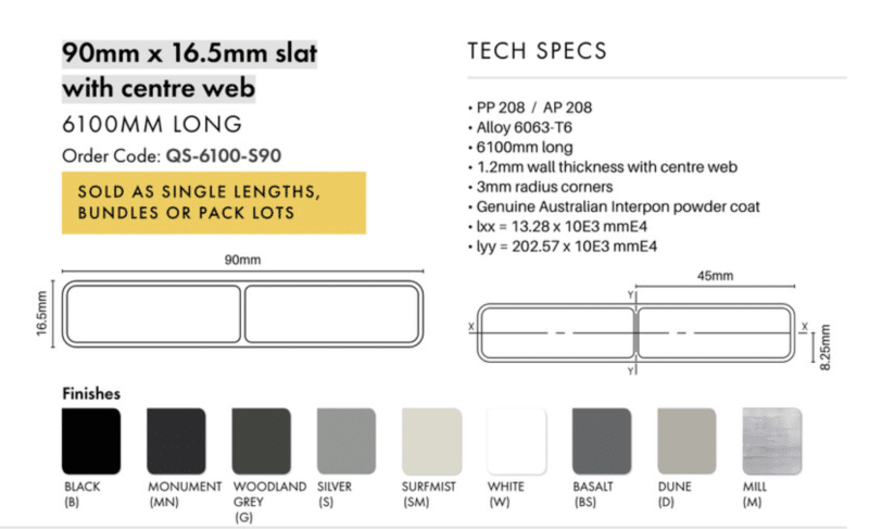 QuickScreen - Centre web - 90 x 16.5mm - S - Image 2