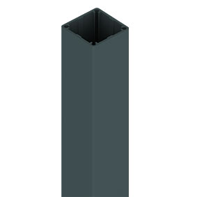 Post – 50x50mm x 2400mm Aluminium Slat Fencing Post - MN