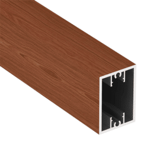 65 x 45mm Heavy Duty RAIL (with 2 x screw flutes) - 5800mm long - WRC
