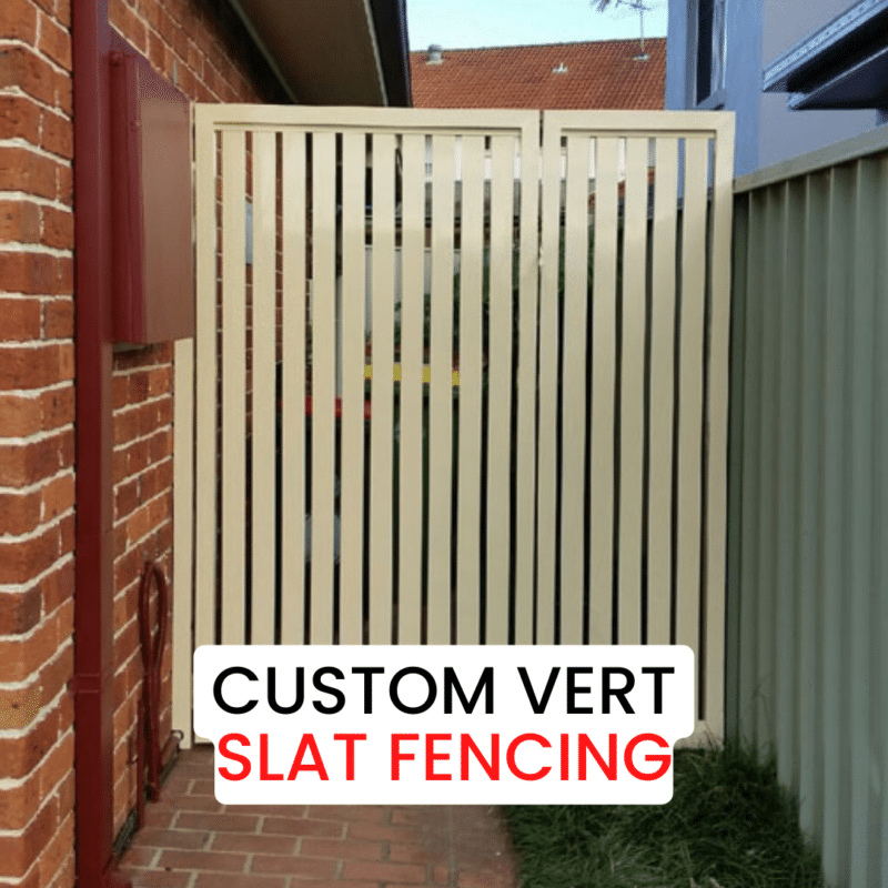Custom Vert Slat Gates - Josh H