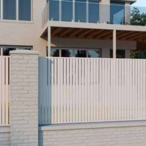 Custom Vertical Slat Fence - Gary - SM