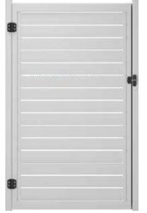 Custom Horizontal Slat Gate - Gary - SM