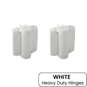 D&D Tru Close - HINGE SET | White
