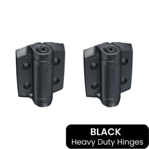 D&D Tru Close - Heavy Duty Hinge Set | Black