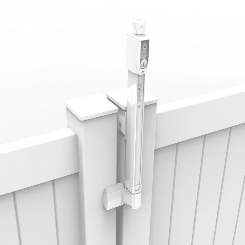 D&D Magna Latch - Top Pull Latch | White - Image 3
