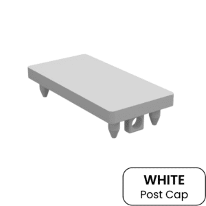 BARR Post Cap | White
