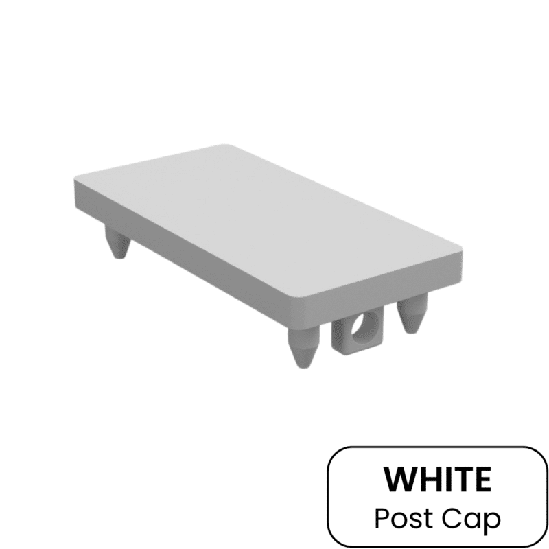 BARR Post Cap | White