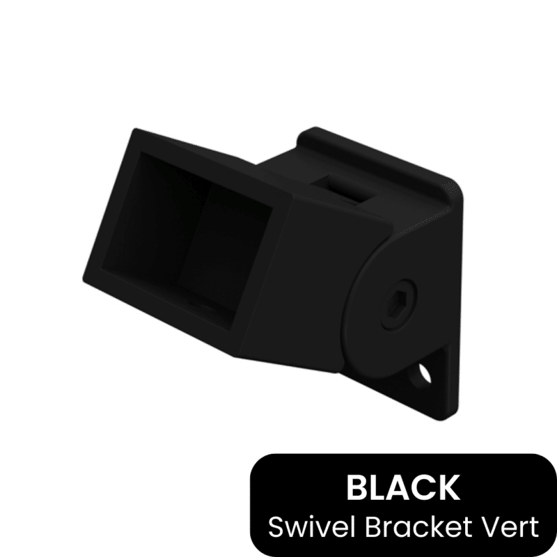 PoolSafe Flex Bracket Vert Black