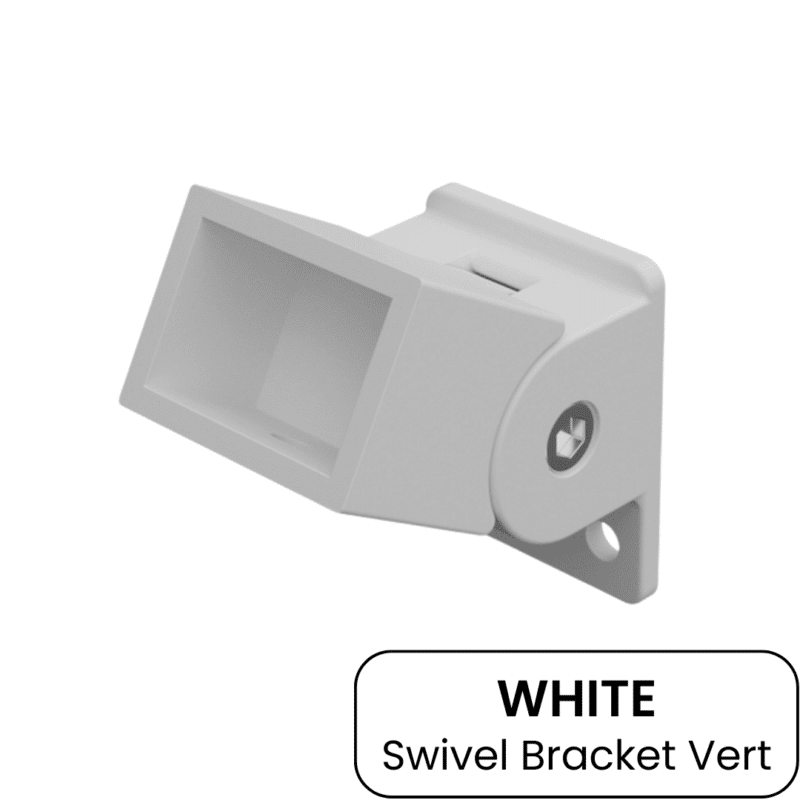 PoolSafe Flex Bracket Vert White