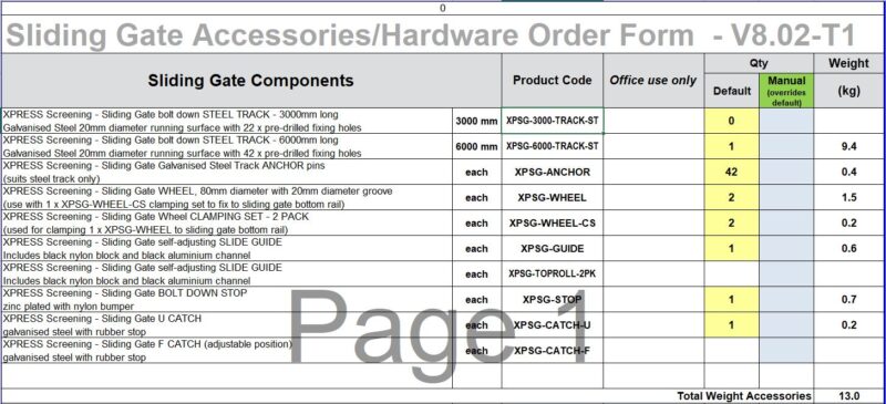 Custom Sliding Gate – Darryl - Image 2
