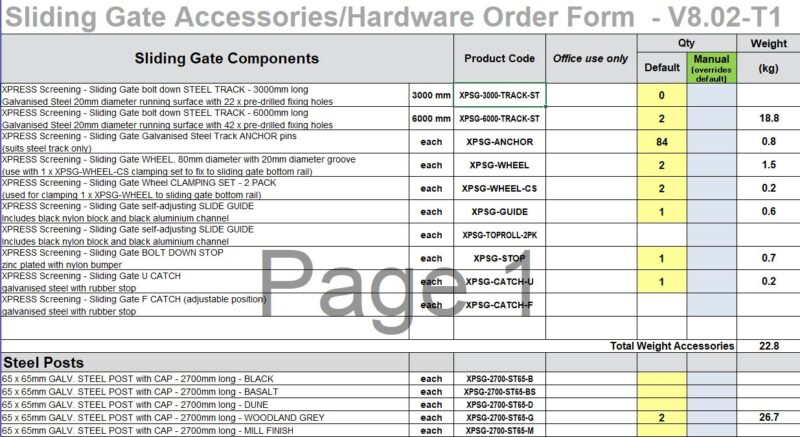 Custom Sliding Gate – HAL - Woodland Grey - Image 3