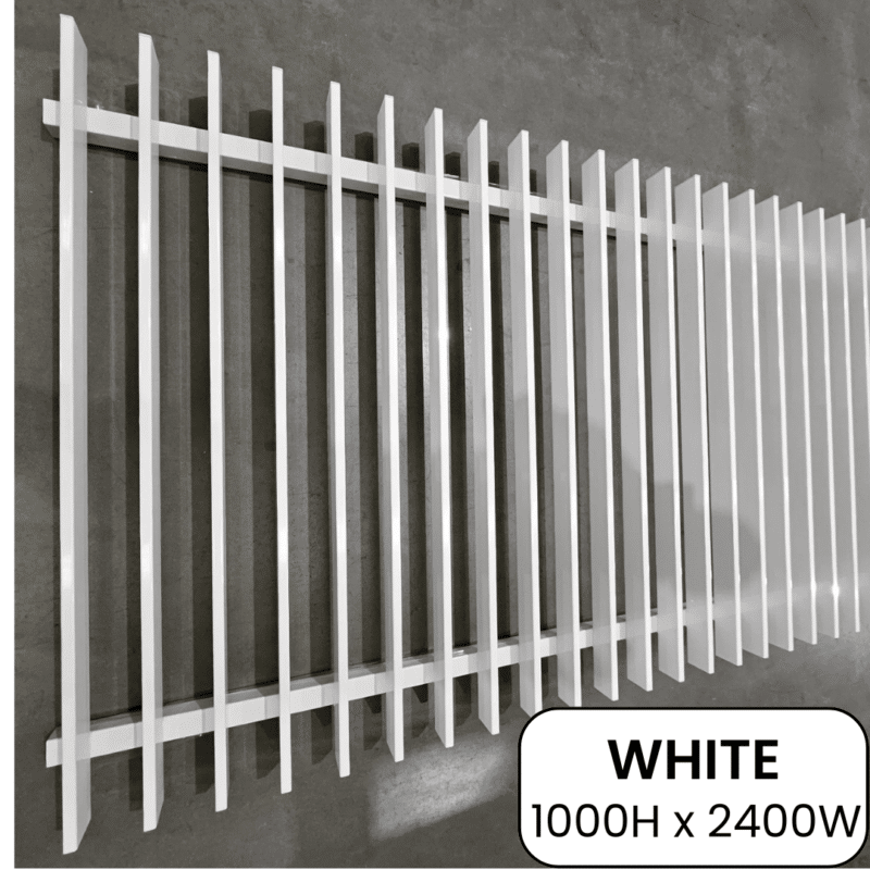 GardenKit - BLADE Panel - 1000H x 2400W - Aluminium - W