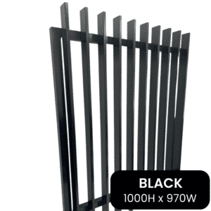 GardenFit BLADE Gate 920mmW x 1000H - Aluminium - B