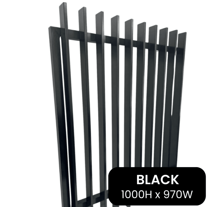 GardenFit BLADE Gate 920mmW x 1000H - Aluminium - B