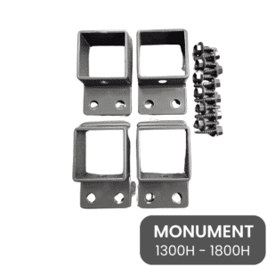 4 x BLADE Fence Brackets - Incl.  Screws - MN