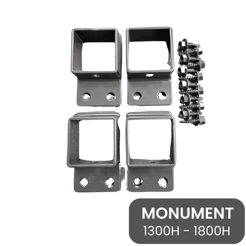 4 x BLADE Fence Brackets - Incl.  Screws - MN