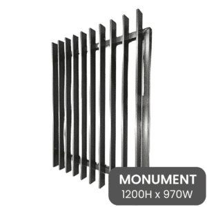 PoolSafe BLADE Gate 920mmW x 1200H - Aluminium - MN