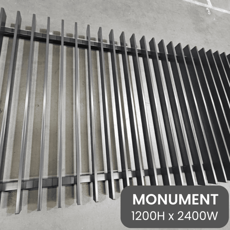 PoolSafe BLADE Panel - 1200H x 2400W - Aluminium - MN
