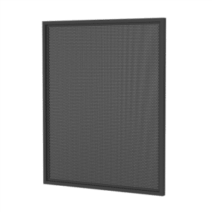 Perforated Gate  - 975x1200mm - BLACK